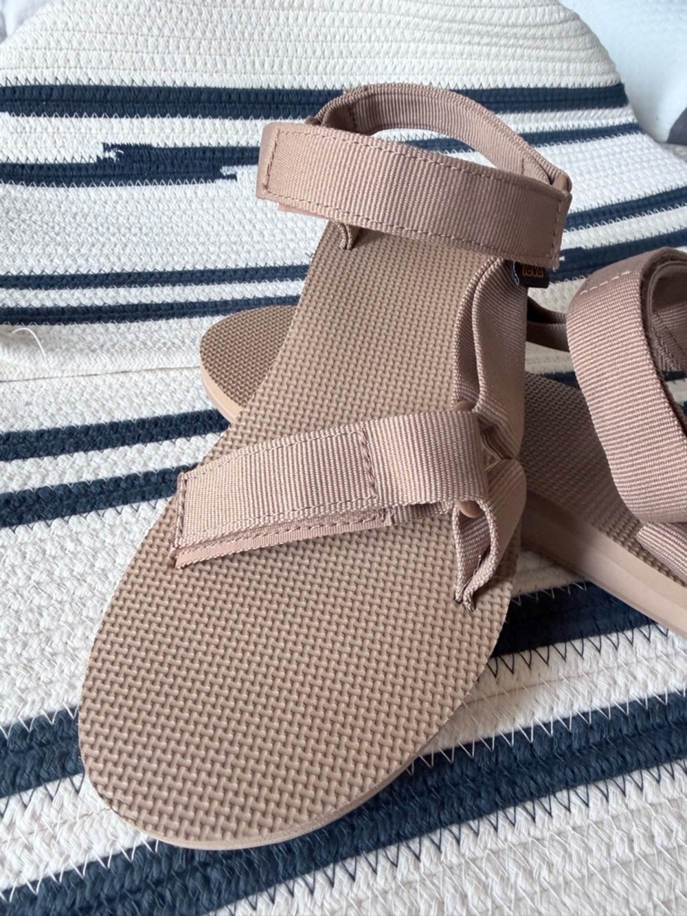 Teva Women's Tan Adjustable Strap Sandals